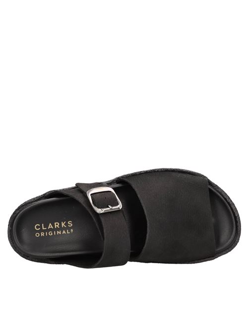Mules in pelle CLARKS | CREPE SLIDE NABUKNERO